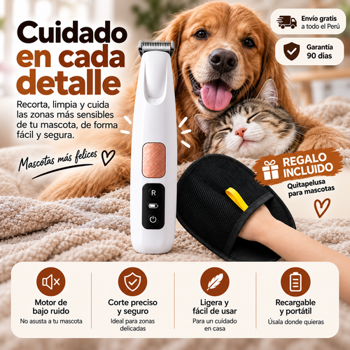 MimoPet — Recortadora de Precisión para el Cuidado de tu Mascota